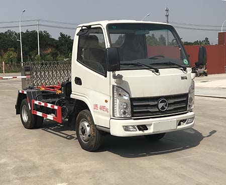 凱馬藍牌車廂可卸式垃圾車