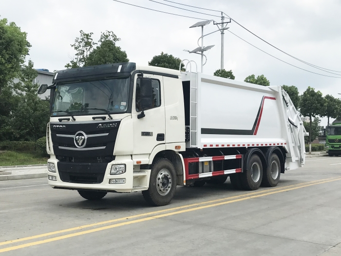 福田歐曼壓縮式垃圾車