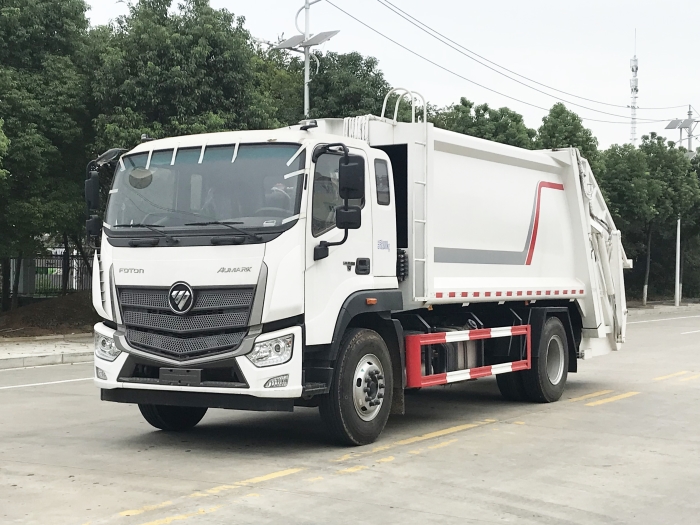 福田歐航壓縮式垃圾車