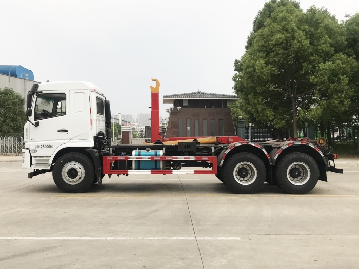 陜汽軒德車廂可卸式垃圾車