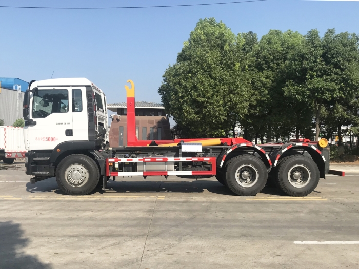 重汽25噸車廂可卸式垃圾車