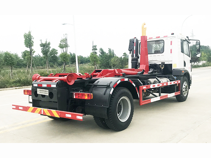 解放16噸車廂可卸式垃圾車