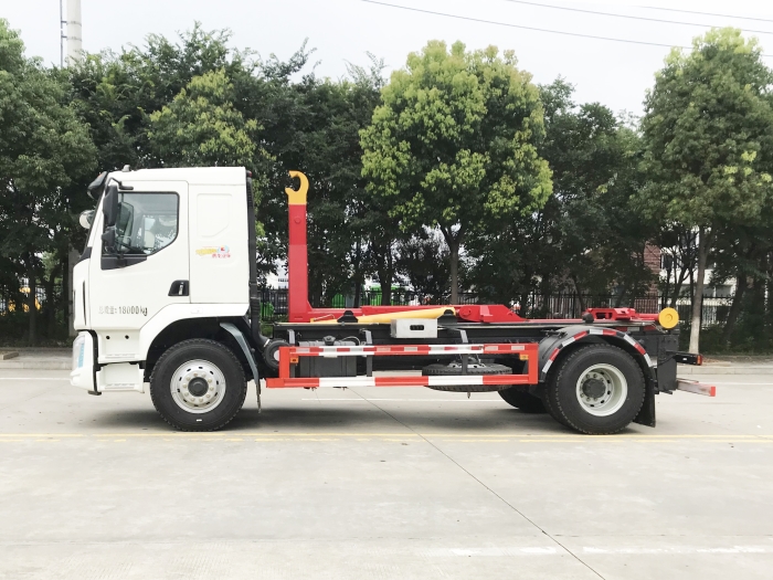 枊汽乘龍車廂可卸式垃圾車