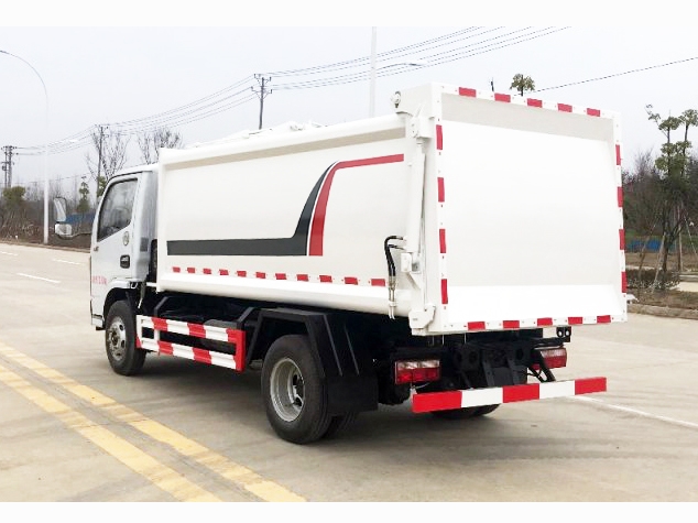 東風多利卡側掛桶式垃圾車