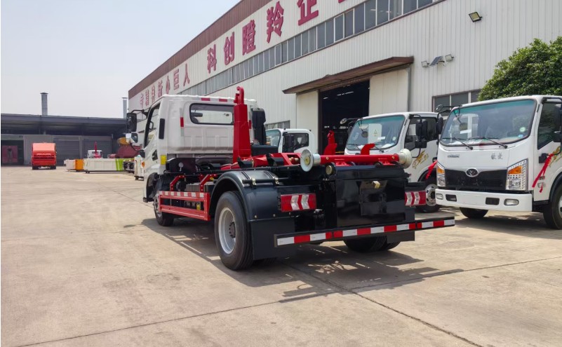 江淮型純電動車廂可卸式垃圾車